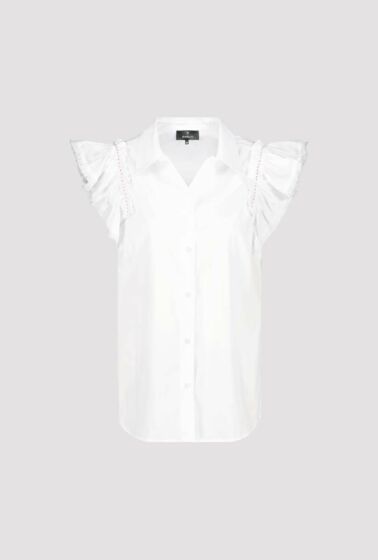 Monari Blouse Volantmouwen