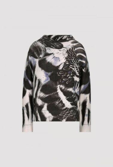 Monari Pullover Stone Gemustert