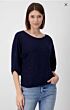 Monari Pullover Pailletten Navy 