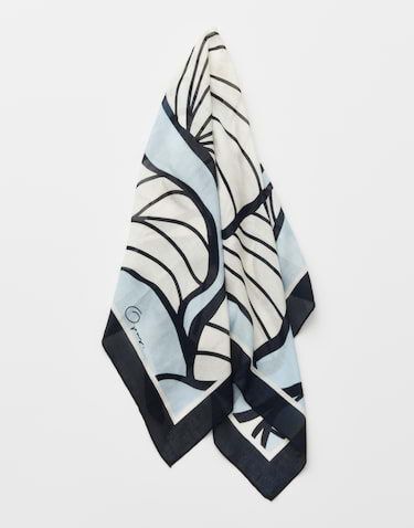 Opus Aflippa Sjaal Seasalt -0