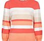 Esqualo Sweater Stripes Strawberry 