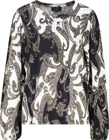 Monari Sweatshirt Black Pattern