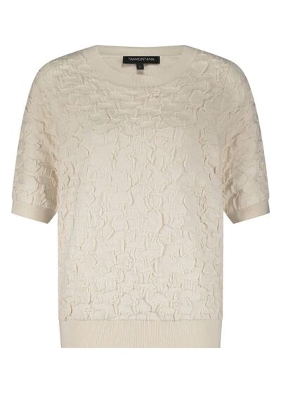 Tramontana 3D-Knit Jumper Stone 