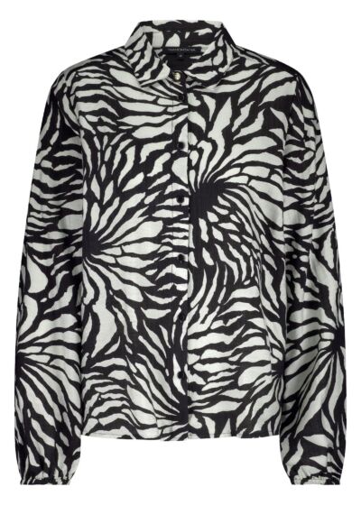 Tramontana Blouse Wildflower Print Blacks