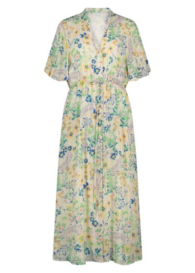 Tramontana Dress Summer Florals Print Whites