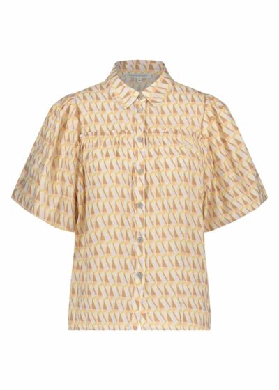 Tramontana Blouse Balloon Soft Traingles Yellows