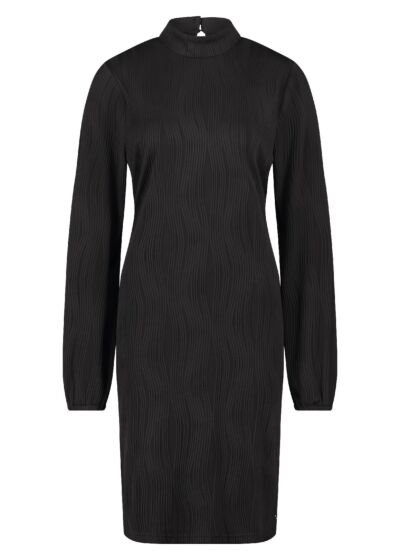 Tramontana Dress Fancy Structure Black