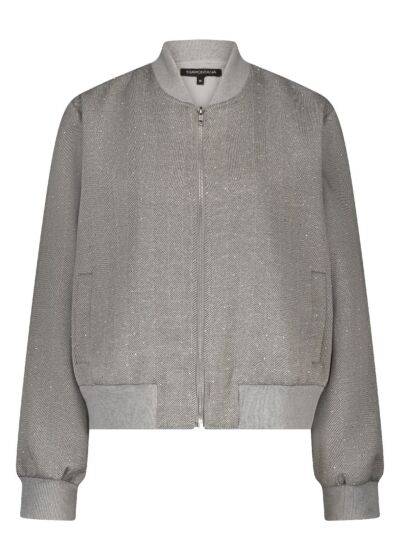Tramontana Bomber Jacket Fancy Herringbone 