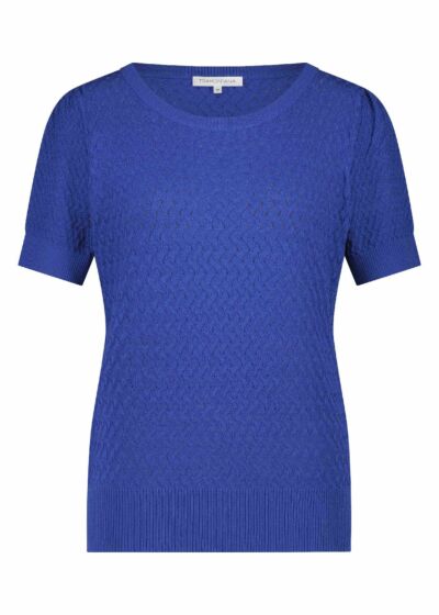 Tramontana Jumper Short Sleeve Bright Blue 