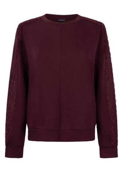 Tramontana Technical Sweat Jumper Lace Pomegrante