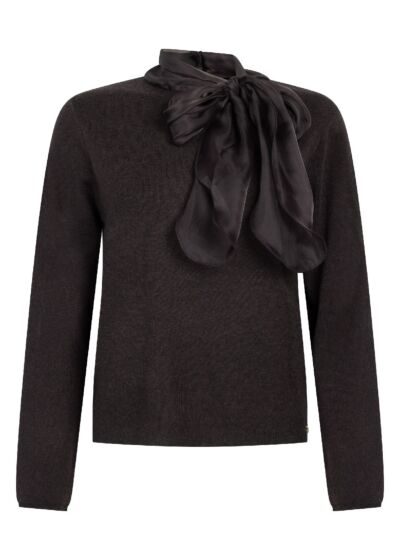 Tramontana Jumper Scarf Attachment Cafe Noir