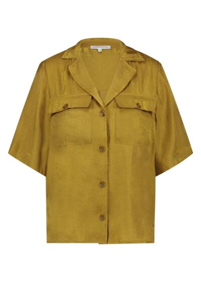 Tramontana Shimmer Blouse Bronze Mist