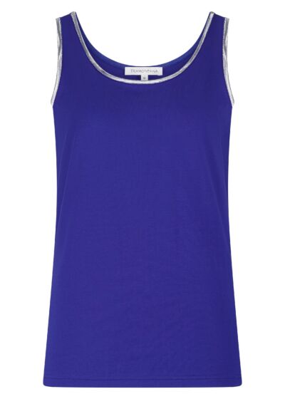 Tramontana Singlet Lurex Tape Ink 