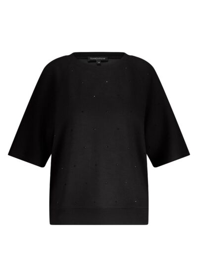 Tramontana Technical Sweat Rhinestones Black
