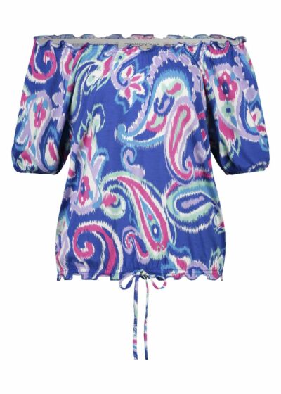 Tramontana Top Jersey Big Paisley