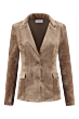 Helena Hart Blazer Velour Latte 