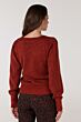 Jansen Amsterdam Bowien Knit V-neck Orange