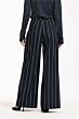 Studio Anneloes Colette Stripe Trousers Black/Kit 