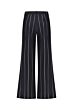 Studio Anneloes Colette Stripe Trousers Black/Kit 