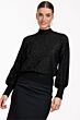 Studio Anneloes Mireille Sequins Pullover Black