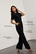 Studio Anneloes Lexie Bonded Trousers Black 