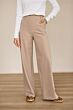 Studio Anneloes Lexie Bonded Trousers Latte 