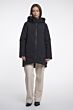 Rino & Pelle Amey Hooded Coat Padded Black