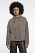 Rino & Pelle Beth Short Breasted Jacket Sand Graph
