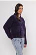 Rino & Pelle Bubbly Boxy Jacket Eggplant 