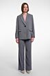 Rino & Pelle Carla Blazer Mid Grey Pinstripe