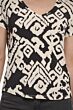 Rino & Pelle Dewels T-shirt Ikat Print