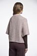 Rino & Pelle Elco Knitted Cape Mocha Latte 