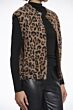 Rino & Pelle Elona Short Waistcoat Leopard