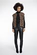 Rino & Pelle Elona Short Waistcoat Leopard