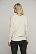 Boxy sweater with turtle neck and buttons on sleev