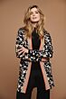 Rino & Pelle Long Cardigan Kate Graphic Print 