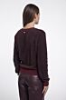 Rino & Pelle Keath V-Neck Pullover FUdge Sangria