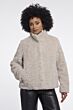 Rino & Pelle Kion Faux Fur High Neck Birch 