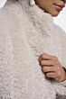 Rino & Pelle Kion Faux Fur High Neck Birch 