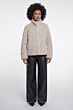 Rino & Pelle Kion Faux Fur High Neck Birch 