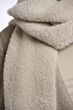 Rino & Pelle Leah Knitted Scarf Stone-one size