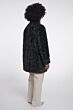 Rino & Pelle Lexis Faux Fur High Neck Urban Teal
