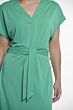 Rino & Pelle Meriam V-neck Dress Clover Green