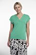 Rino & Pelle Oda V-neck Top Clover Green 