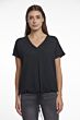 Rino & Pelle V-Neck Tshirt Black