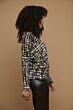 Rino & Pelle Mock Neck Bat Sleeve Sweater 