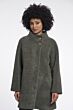 Rino & Pelle Zoe Coat High Collar Misty Basel 