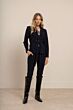 Studio Anneloes Elin Bonded Blazer Dark Blue 