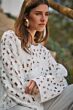 Studio Anneloes Amarey Flower Pullover Offwhite 