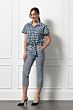Studio Anneloes Anne Small Check Capri Trousers 